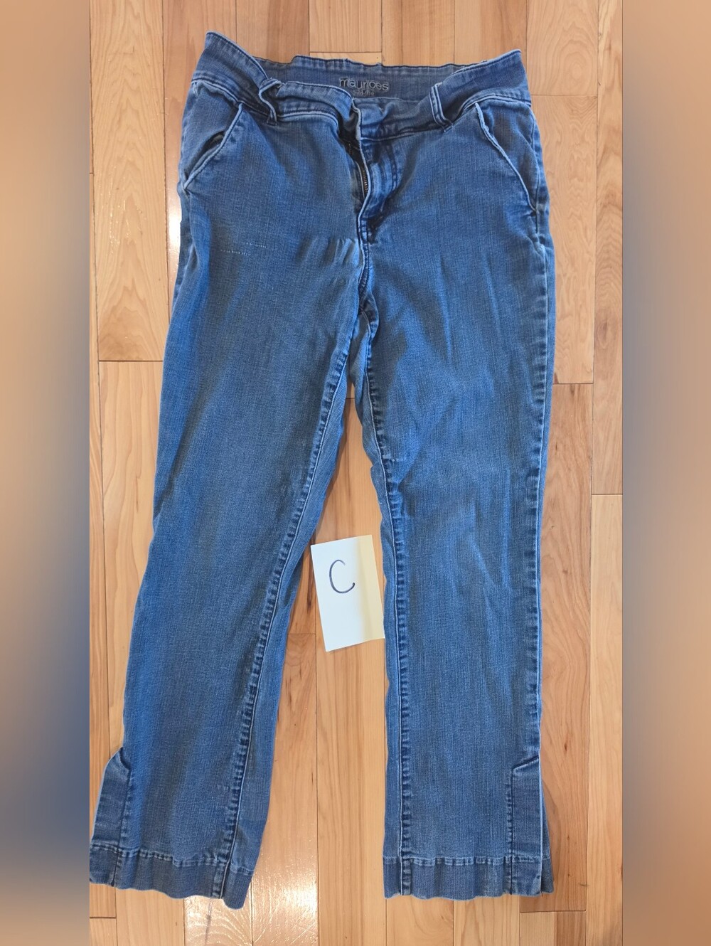 Classic Women's Blue Denim Jeans